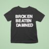 My Chemical Broken Beaten Damned T Shirt