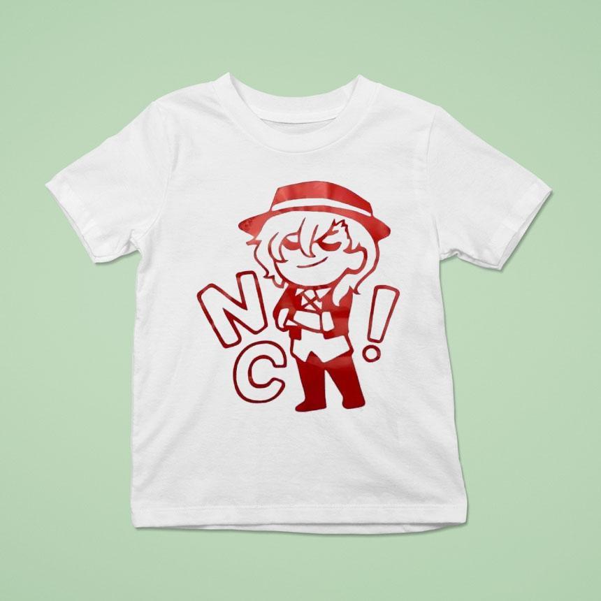 Nc Chuuya Nakahara Anime T Shirt Nc Chuuya Nakahara Anime T Shirt