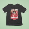 Nebraska Volleyball Three Peat Big Champions T Shirt