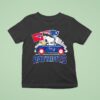 New England Patriots X Snoopy And Woodstock Drive Car T Shirt