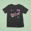 Oakland Athletics Mlb Ghost Band World Tour Ar T Shirt