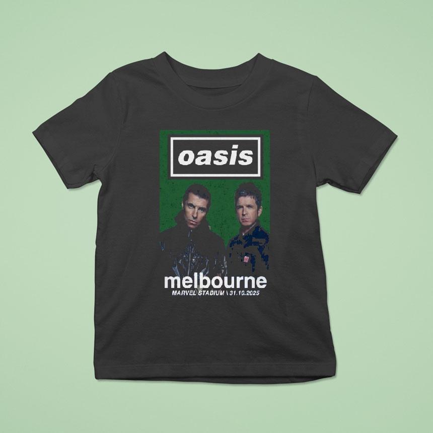 Oasis Oct Marvel Stadium Melbourne S T Shirt Oasis Oct Marvel Stadium Melbourne S T Shirt