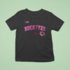 Ohio State Buckeyes Breast Cancer Awareness Logo T Shirt