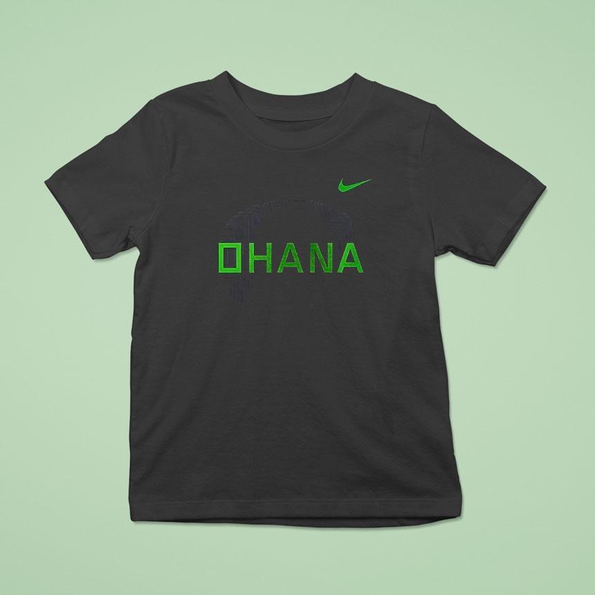 Oregon Ducks Ohana Logo T Shirt Oregon Ducks Ohana Logo T Shirt