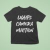 Pat Mcafee Wearing Lights Camera Maction T Shirt