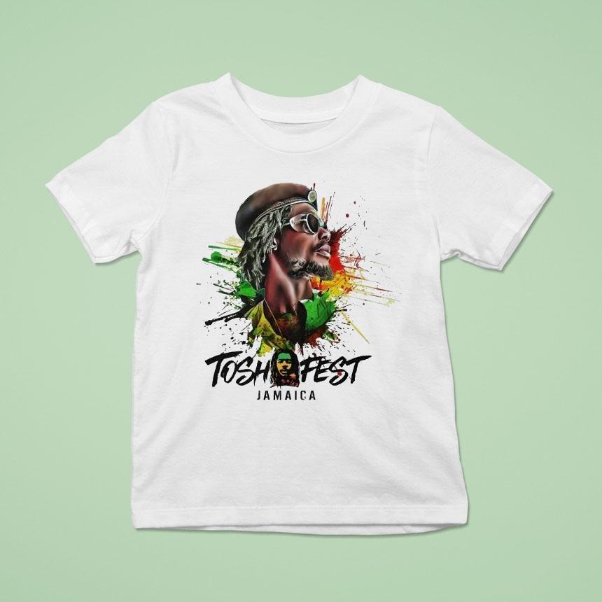 Peter Tosh Tosh Fest Jamaica T Shirt Peter Tosh Tosh Fest Jamaica T Shirt