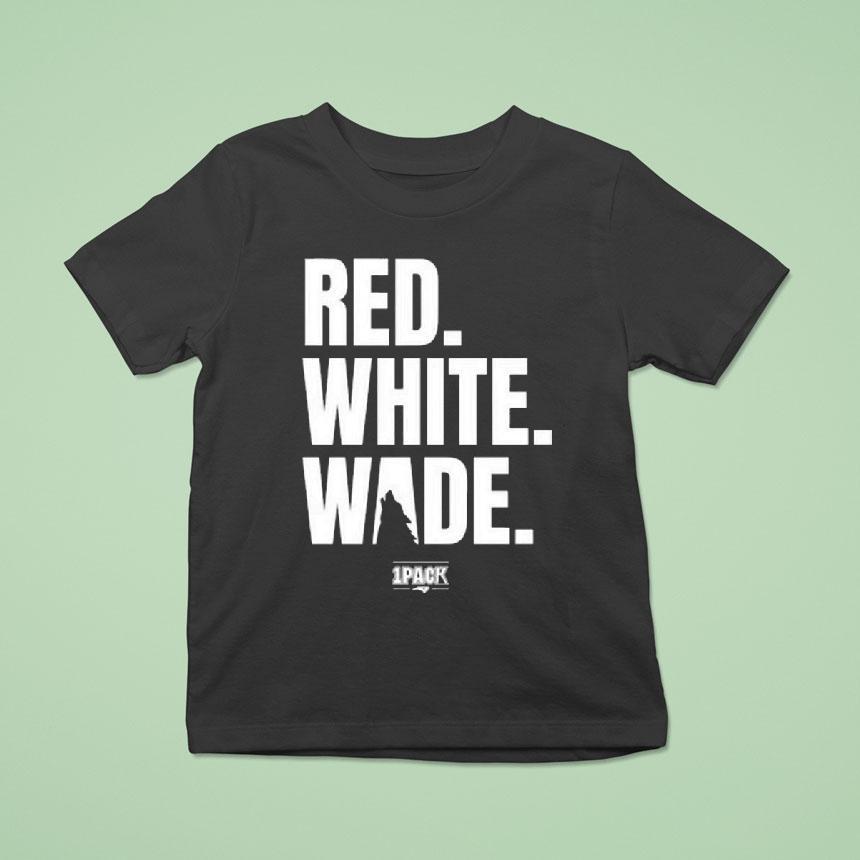 Red White Wade Pack T Shirt Red White Wade Pack T Shirt