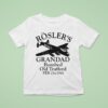 Rosler S Grandad Bombed Old Trafford Manchester Football T Shirt