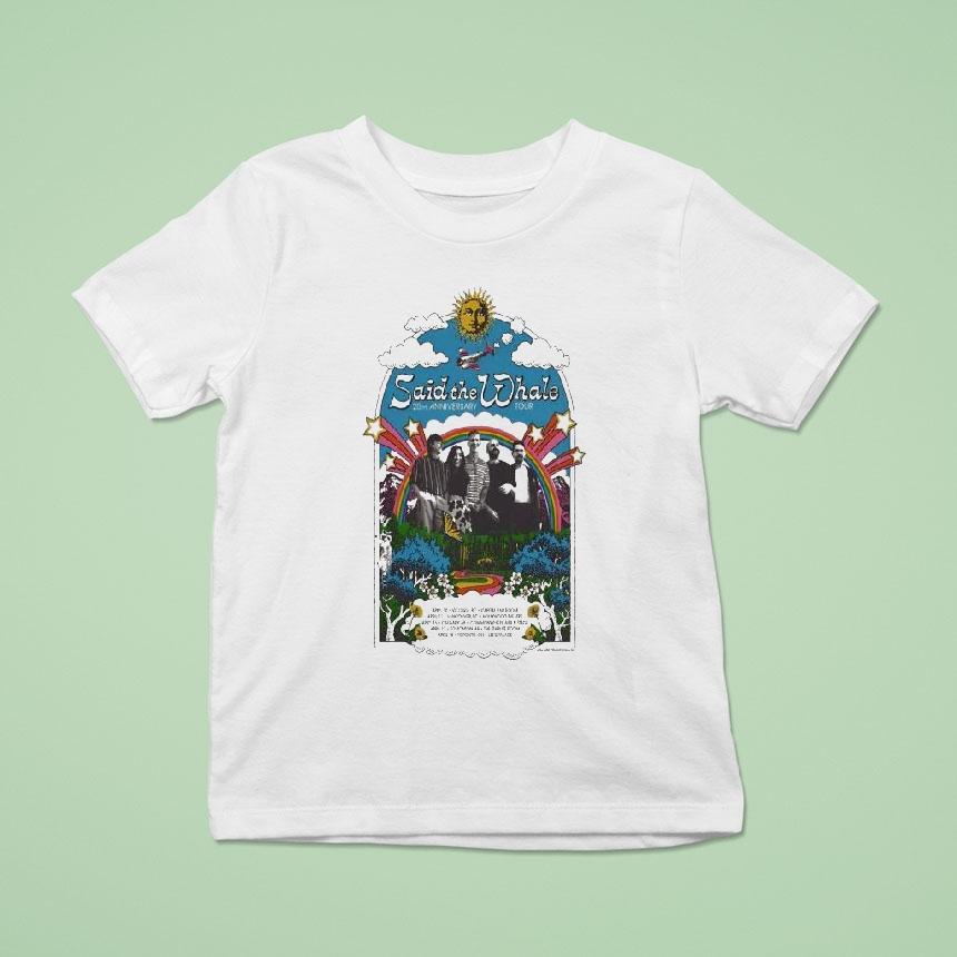 Said The Whale Th Anniversary Tour T Shirt Said The Whale Th Anniversary Tour T Shirt