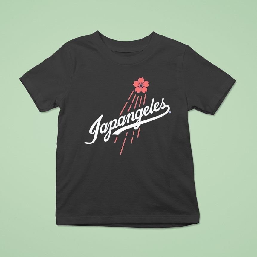 Sakura Japangeles Los Angeles Dodgers Logo T Shirt Sakura Japangeles Los Angeles Dodgers Logo T Shirt