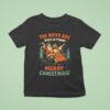 Santa Jesus The Boys Are Back In Town Christmas T Shirt