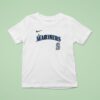 Seattle Mariners Seasons Celebration Est Logo T Shirt