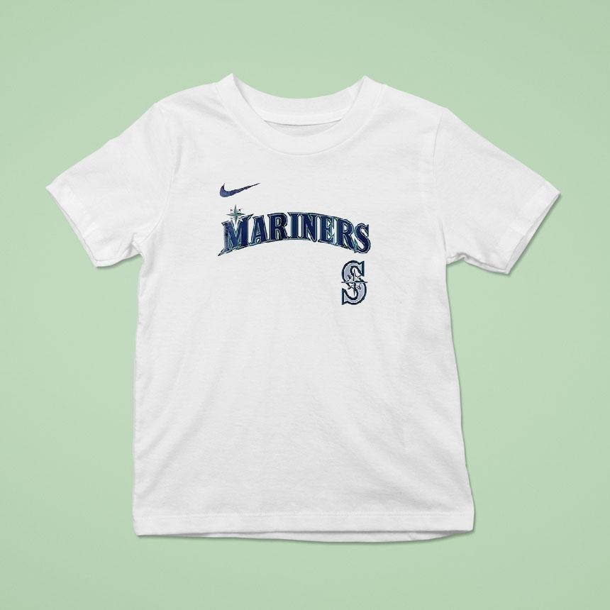 Seattle Mariners Seasons Celebration Est Logo T Shirt Seattle Mariners Seasons Celebration Est Logo T Shirt