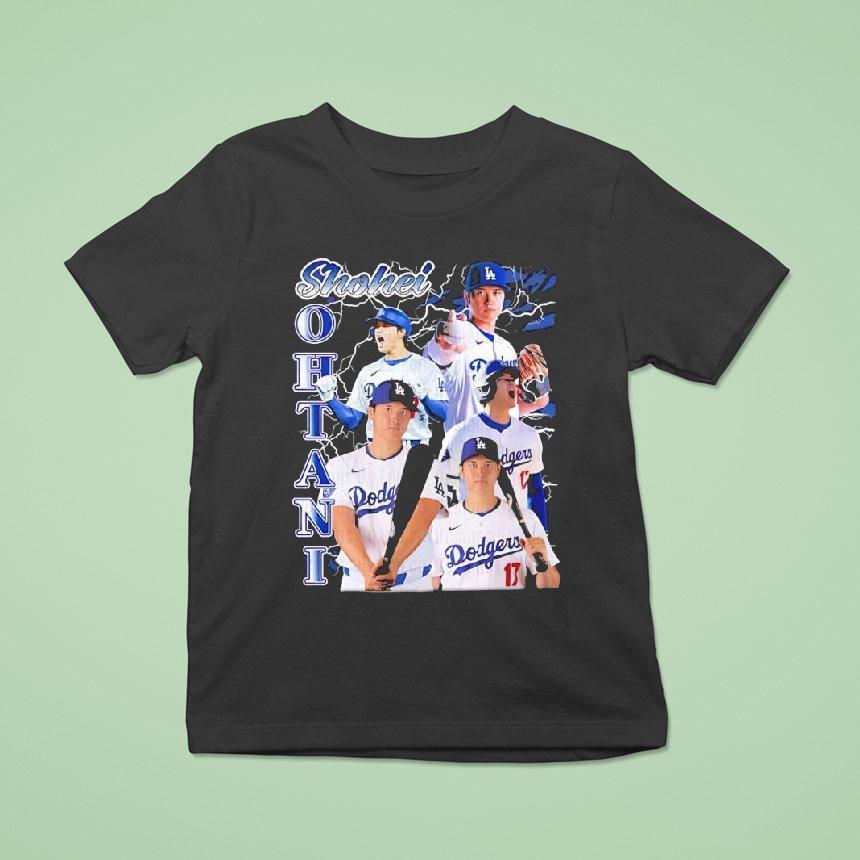 Shohei Ohtani In A Los Angeles Dodgers Players Graphic T Shirt Shohei Ohtani In A Los Angeles Dodgers Players Graphic T Shirt