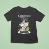 Snoopy And Charlie Brown The Peanuts X Las Vegas Raiders Merry Christmas Begins With Chris T Shirt