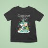 Snoopy And Charlie Brown The Peanuts X New York Jets Merry Christmas Begins With Chris T Shirt