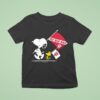Snoopy And Woodstock X Indiana Hoosiersgameday Go Big Red T Shirt