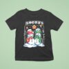 Super Mario Luigi Winter Magic Christmas Snowman T Shirt