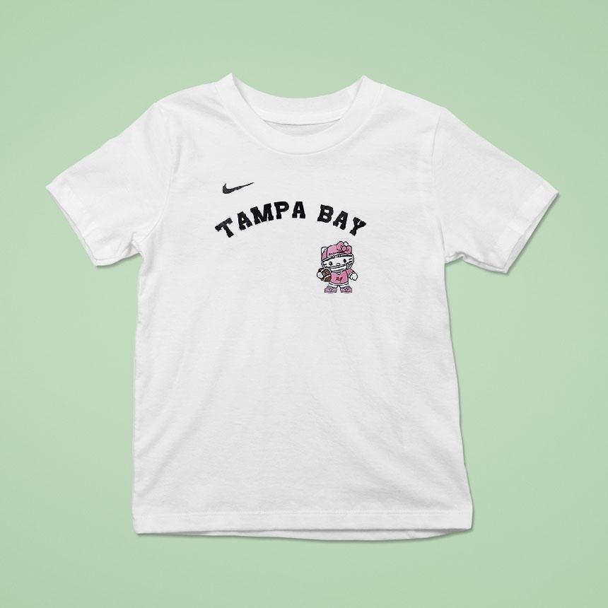Tampa Bay Buccaneers X Hello Kitty T Shirt Tampa Bay Buccaneers X Hello Kitty T Shirt