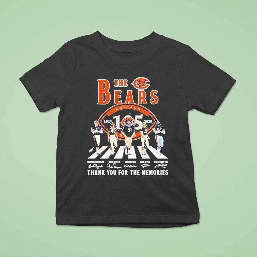 The Chicago Bears Abbey Road T Shirt The Chicago Bears Abbey Road T Shirt