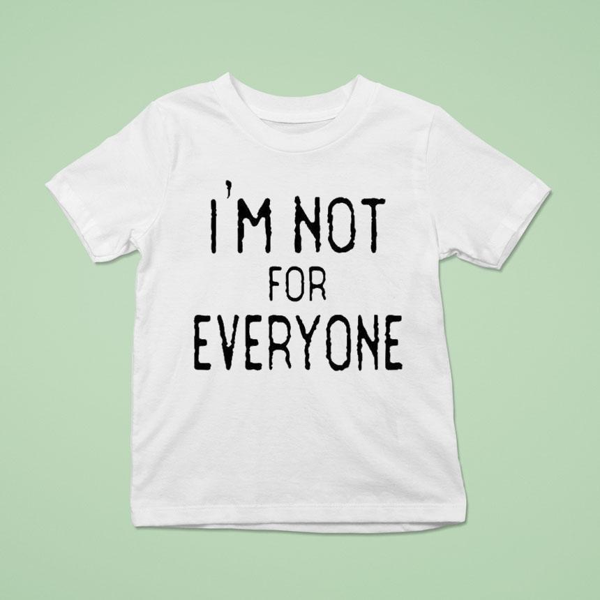 The Real Housewives Of Orange County Jennifer Pedranti I M Not For Everyone T Shirt The Real Housewives Of Orange County Jennifer Pedranti I M Not For Everyone T Shirt