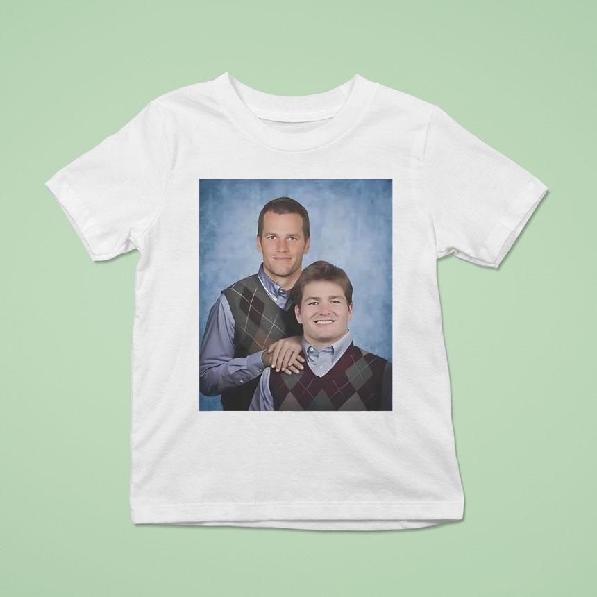 Tom Brady Rookie Nfl Drake Maye Step Brothers T Shirt Tom Brady Rookie Nfl Drake Maye Step Brothers T Shirt