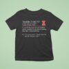 Tomislav Ivisic Cheat Sheet Definition Illinois Fighting Illini T Shirt