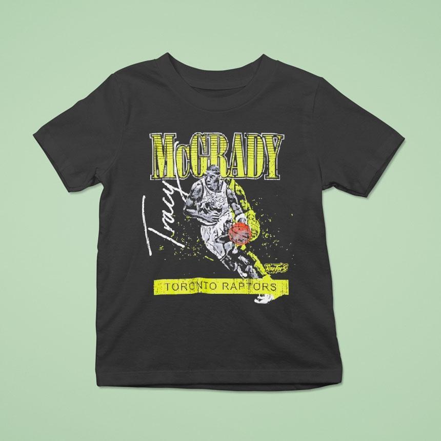 Tracy Mcgrady Toronto Raptors Neon Pop T Shirt Tracy Mcgrady Toronto Raptors Neon Pop T Shirt