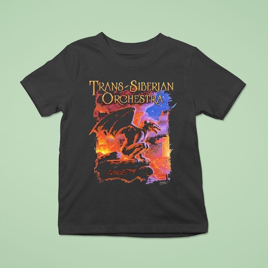Trans Siberian Orchestra Gargoyle Album T Shirt Trans Siberian Orchestra Gargoyle Album T Shirt