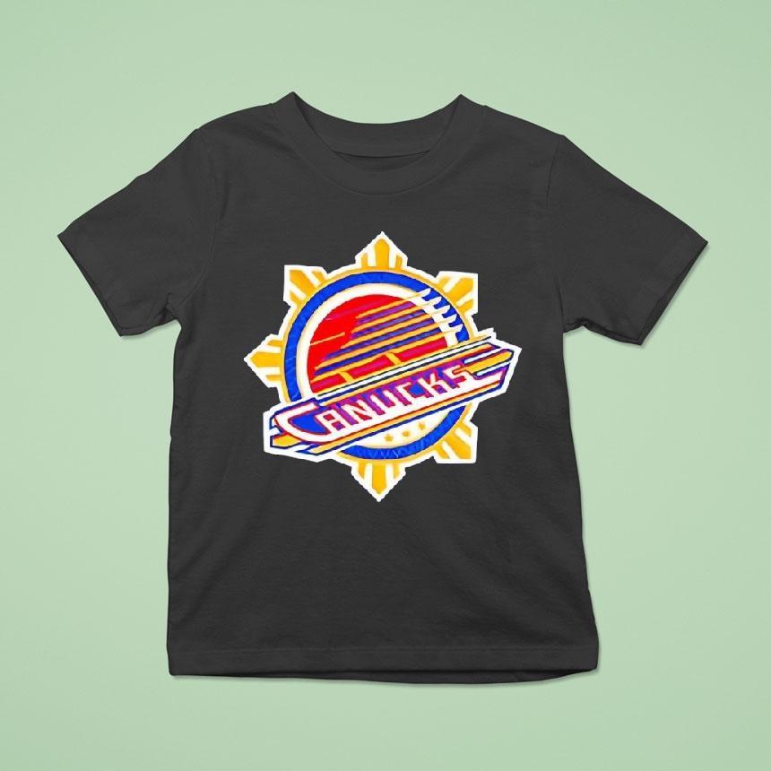 Vancouver Canucks Inaugural Filipino Heritage Night Logo T Shirt Vancouver Canucks Inaugural Filipino Heritage Night Logo T Shirt