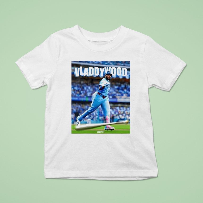Vladdywood Vladimir Guerrero Jr Blue Jays Graphic T Shirt Vladdywood Vladimir Guerrero Jr Blue Jays Graphic T Shirt