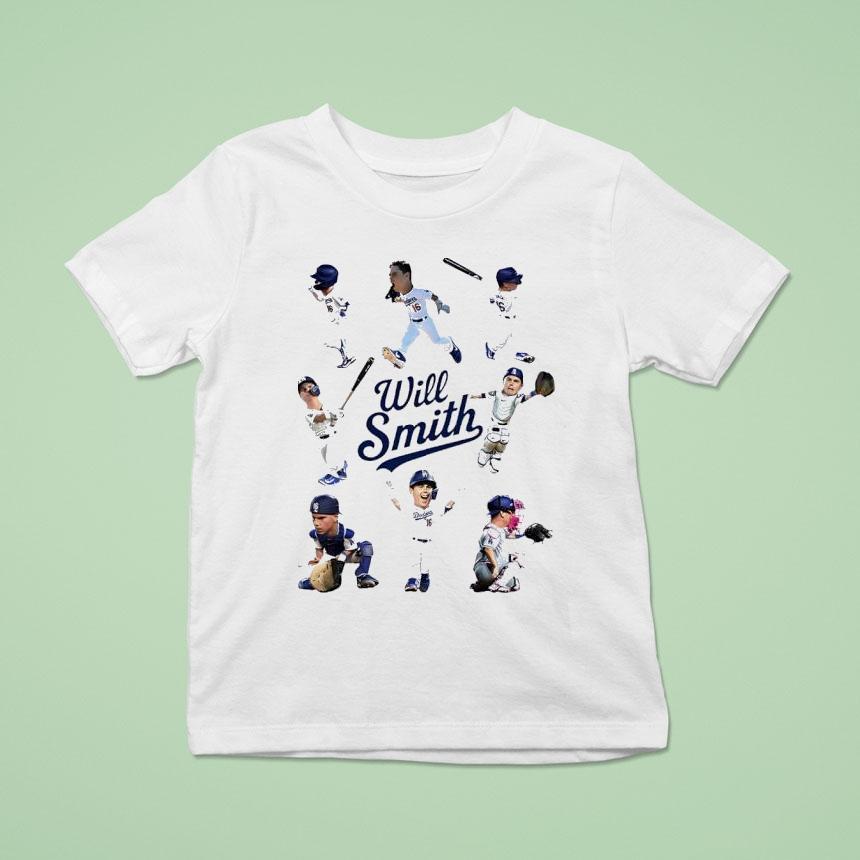 Will Smith Mini Los Angeles Dodgers Baseball T Shirt Will Smith Mini Los Angeles Dodgers Baseball T Shirt