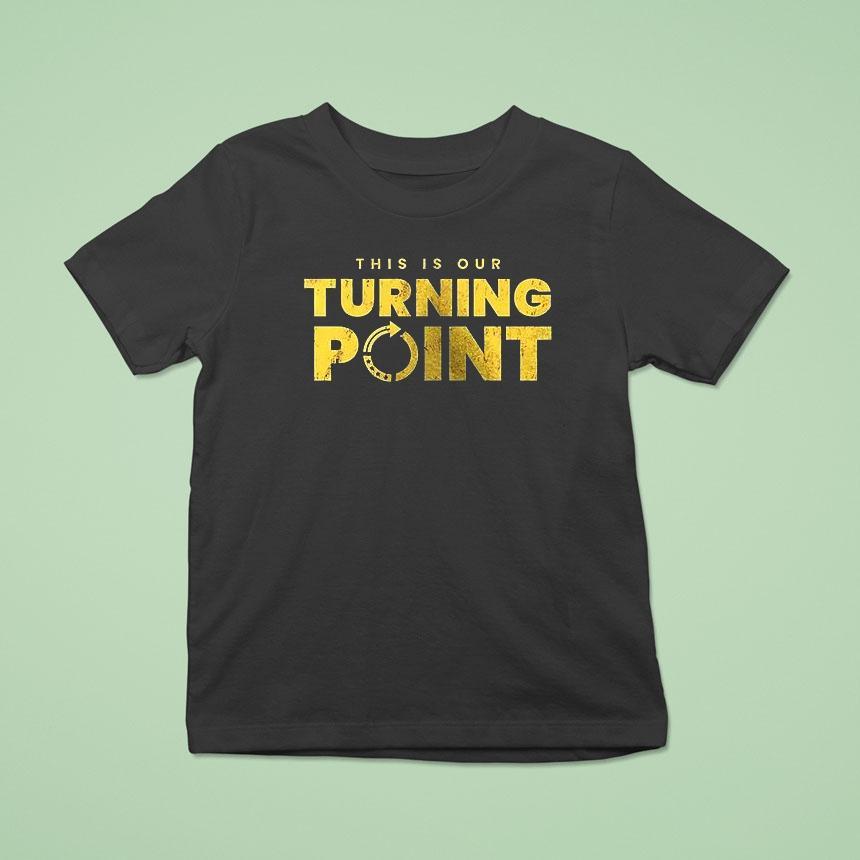 Wyoming Cowboys X University Of Wyoming X Charlie Kirk This Is Our Turning Point Logo T Shirt Wyoming Cowboys X University Of Wyoming X Charlie Kirk This Is Our Turning Point Logo T Shirt