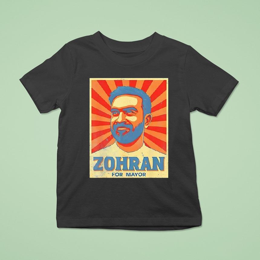 Zohran For Mayor Nyc Vintage Graphic T Shirt Zohran For Mayor Nyc Vintage Graphic T Shirt