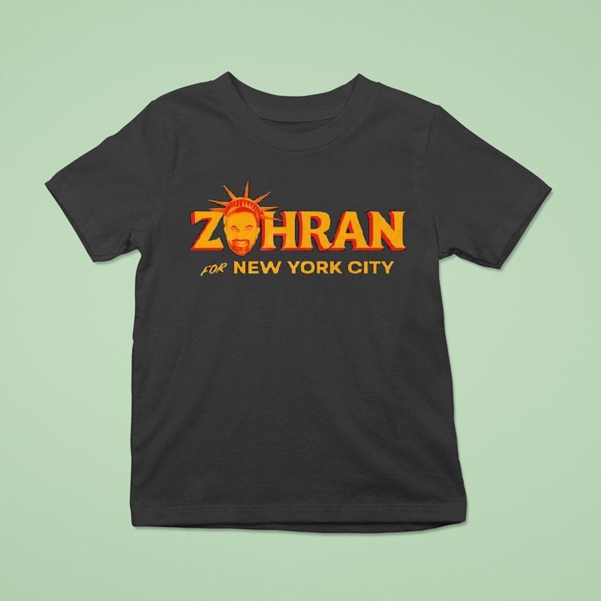 Zohran Mamdani For Mayor Of New York City T Shirt Zohran Mamdani For Mayor Of New York City T Shirt