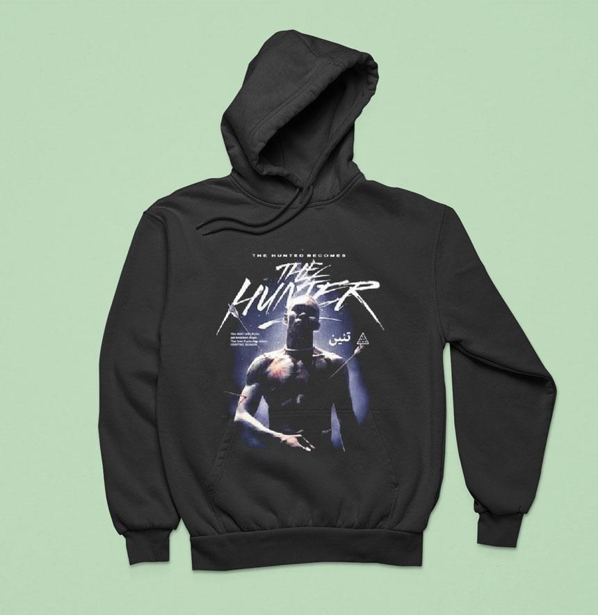 Alexander Volkanovski Wearing The Hunted Becomes The Hunter Hoodie Alexander Volkanovski Wearing The Hunted Becomes The Hunter Hoodie