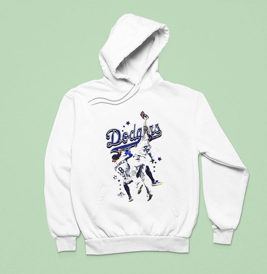 Andy Pages Los Angeles Dodgers World Series Catch Hoodie Andy Pages Los Angeles Dodgers World Series Catch Hoodie