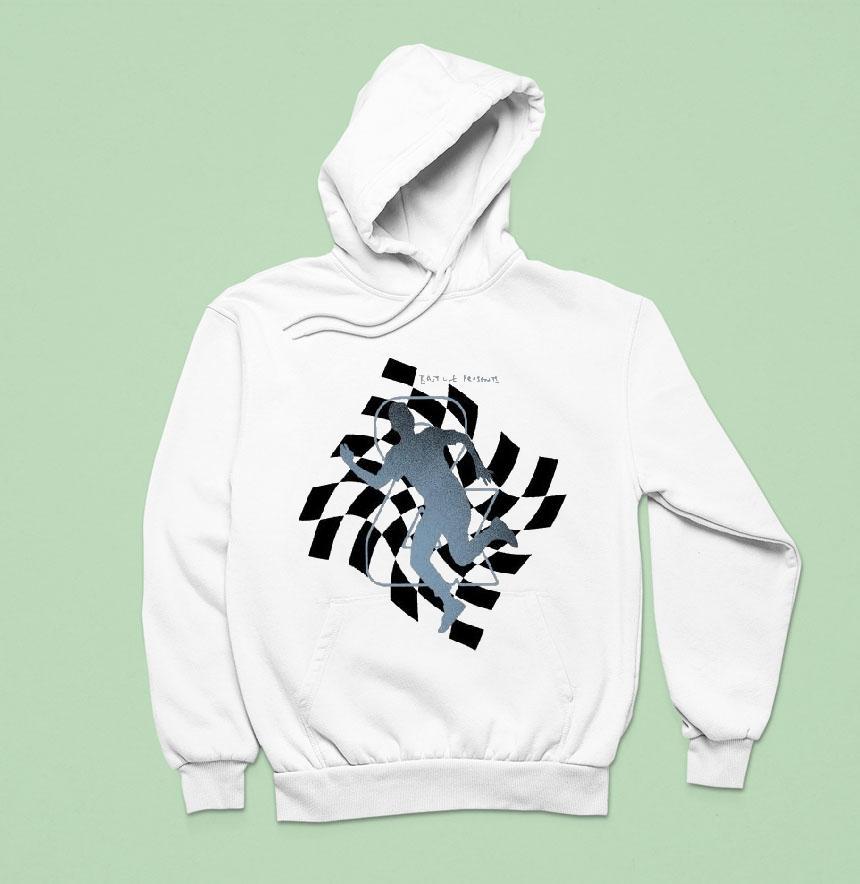 Bastille Checkered Man Hoodie Bastille Checkered Man Hoodie
