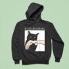 Become Ungovernable Black Cat Biting Hand Hoodie