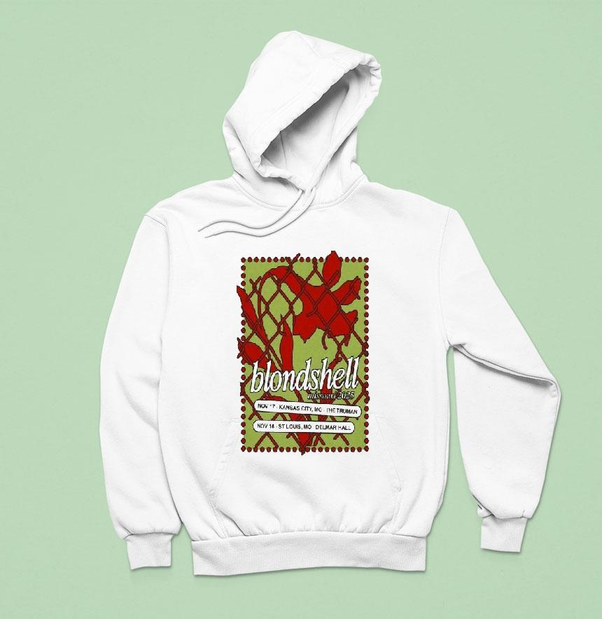 Blondshell Nov The Truman Kansas City Missouri Tour Hoodie Blondshell Nov The Truman Kansas City Missouri Tour Hoodie