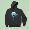 Boar Howling At The Moon Hoodie