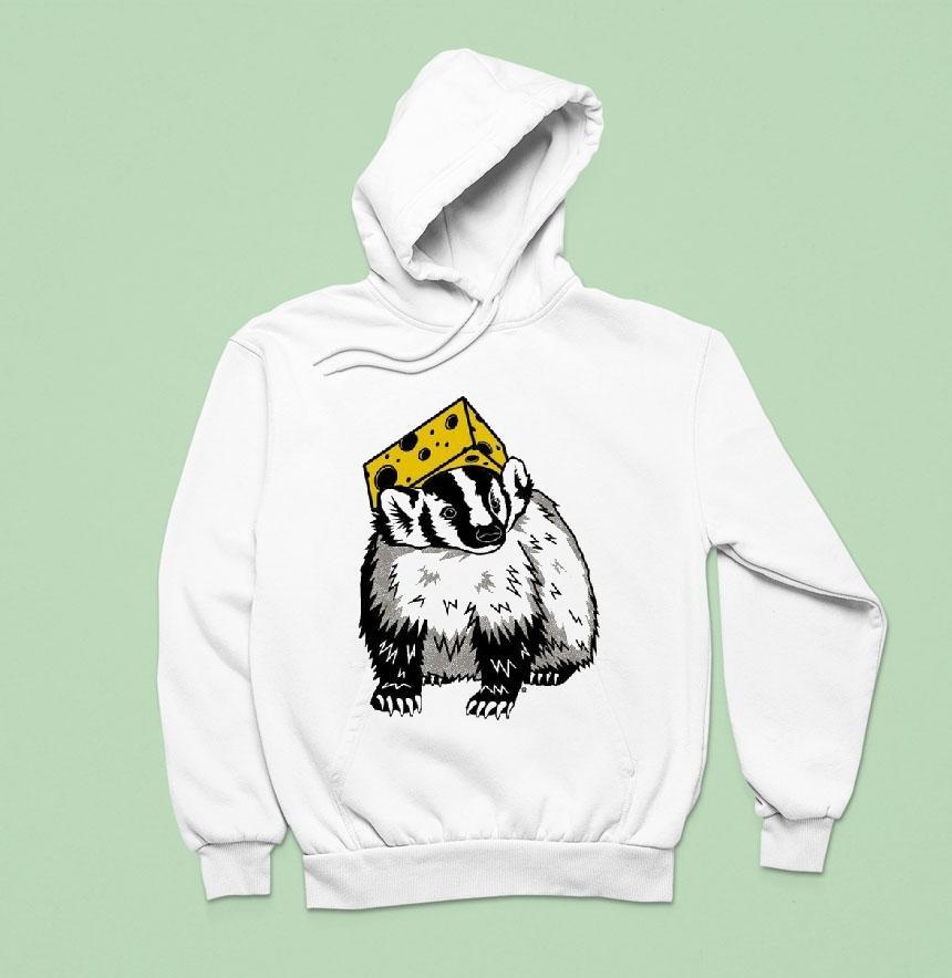 Cheesehead Badger Hoodie Cheesehead Badger Hoodie