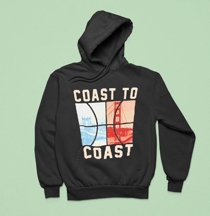 Coast To Coast Golden Gate Bridge Hoodie Coast To Coast Golden Gate Bridge Hoodie