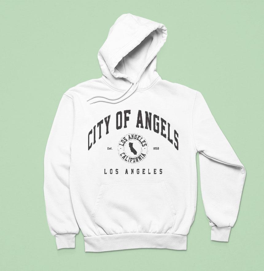 Cobra Kai Robby Keene City Of Angels Est Hoodie Cobra Kai Robby Keene City Of Angels Est Hoodie