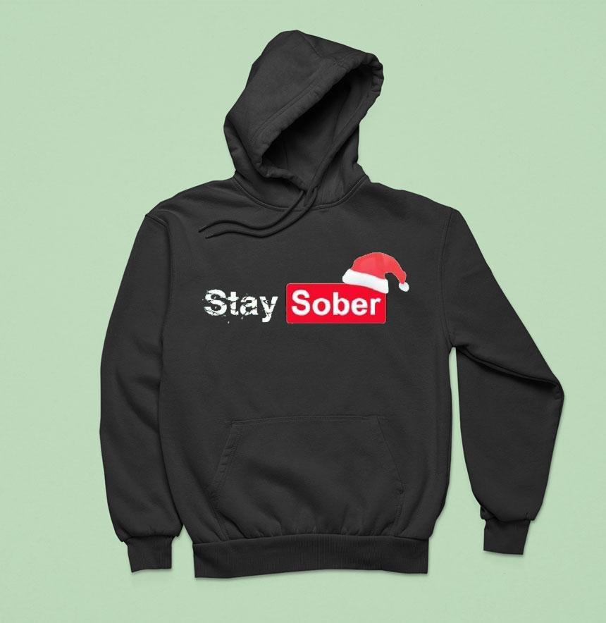 Daydrian Harding Stay Sober Christmas Hoodie Daydrian Harding Stay Sober Christmas Hoodie
