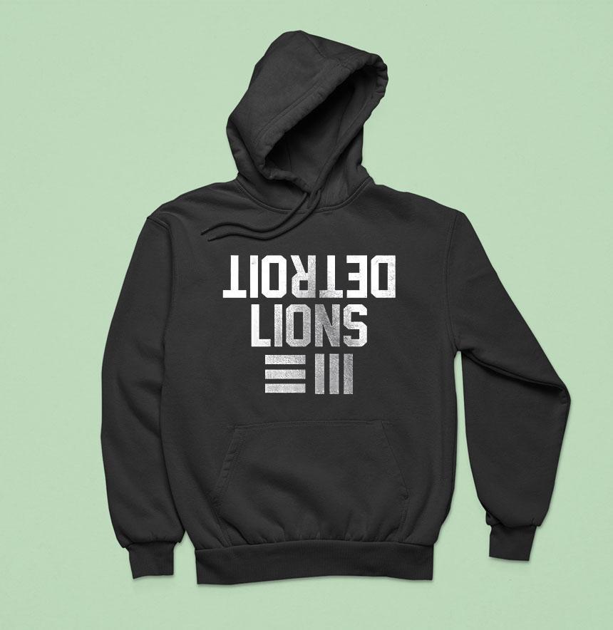 Detroit Lions X Eminem Down With Detroit Logo Hoodie Detroit Lions X Eminem Down With Detroit Logo Hoodie