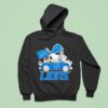 Detroit Lions X Snoopy And Woodstock Drive Car Hoodie