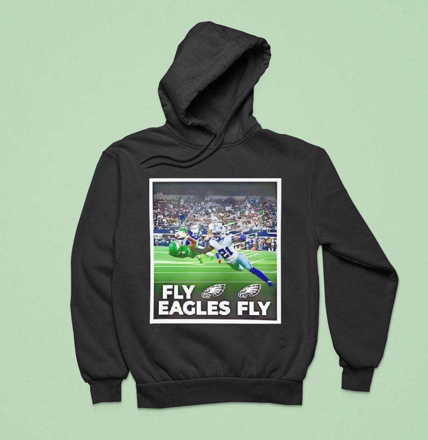 Devonta Smith Touchdown Fly Eagles Fly Photo Hoodie Devonta Smith Touchdown Fly Eagles Fly Photo Hoodie