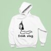 Freak Slug Party Slug Face Funny Hoodie