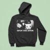 Funny Cat Gang Open The Door Hoodie